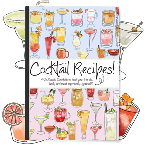 BUNDLE: 40x Cocktail Recipes! Ebook, Cocktail Recipe! Ingredients Ebook and the Cocktail Recipe! Tools and Gadgets Ebook